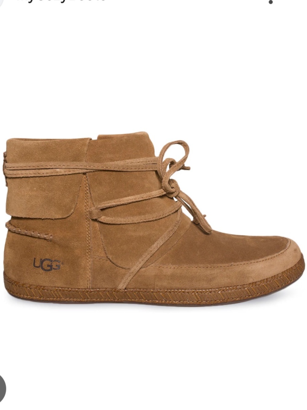 Ugg Reid Chestnut size 7 suede ankle boots